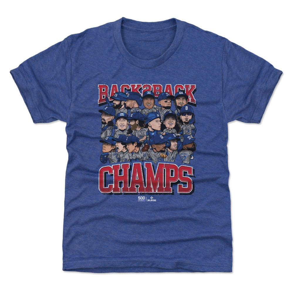 Los Angeles D Baseball Kids T-Shirt | 500 LEVEL
