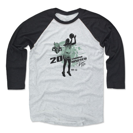 Sabrina Ionescu Men's Baseball T-Shirt | 500 LEVEL