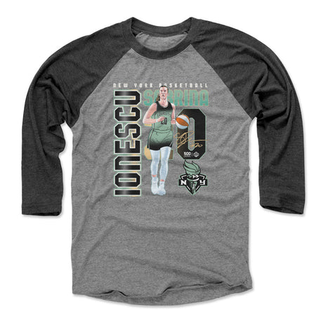 Sabrina Ionescu Men's Baseball T-Shirt | 500 LEVEL
