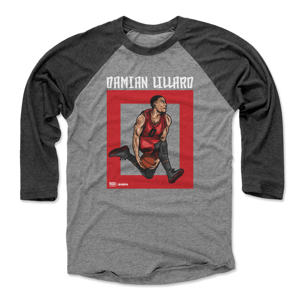 Damian Lillard Men's Baseball T-Shirt | 500 LEVEL