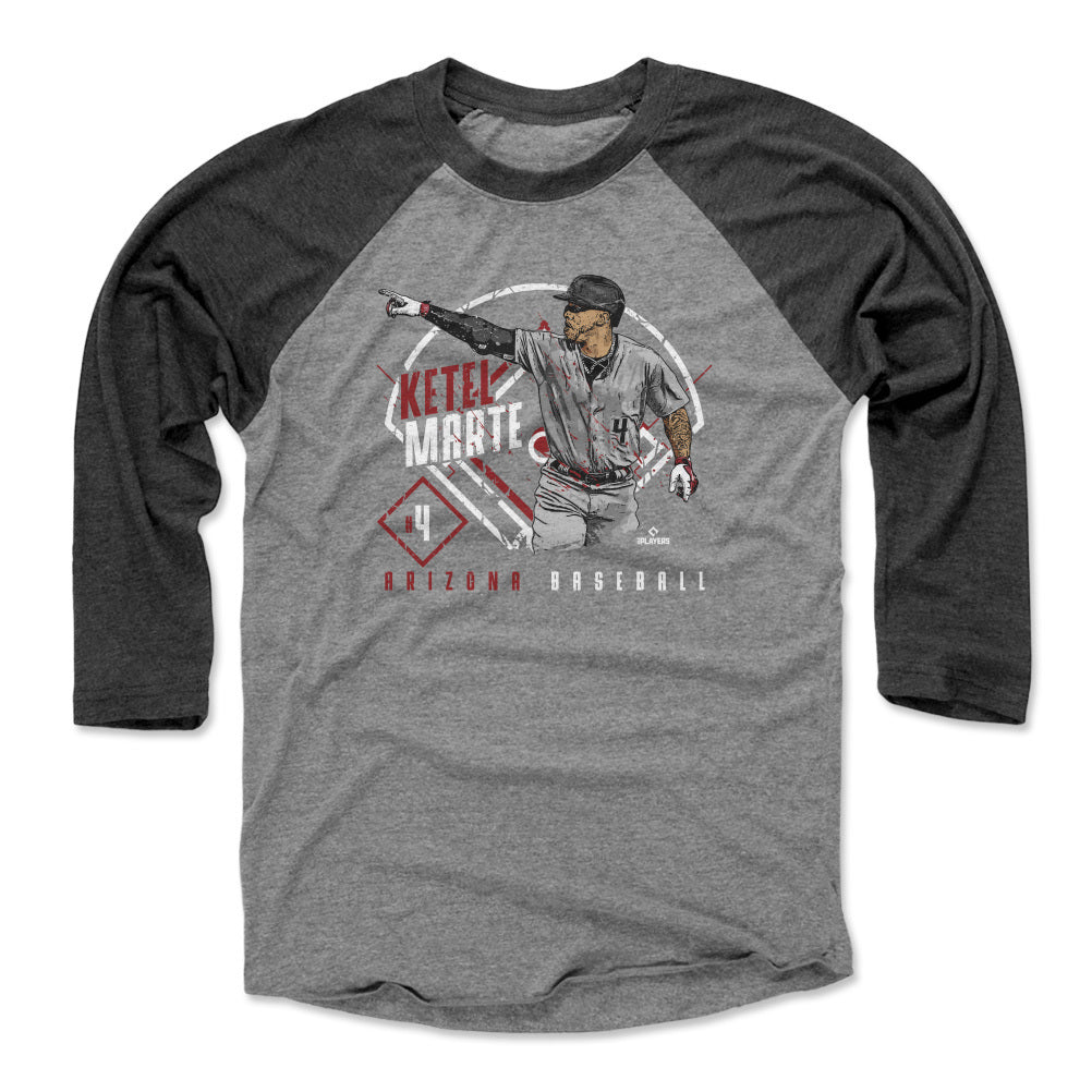 Ketel Marte Men's Baseball T-Shirt | 500 LEVEL