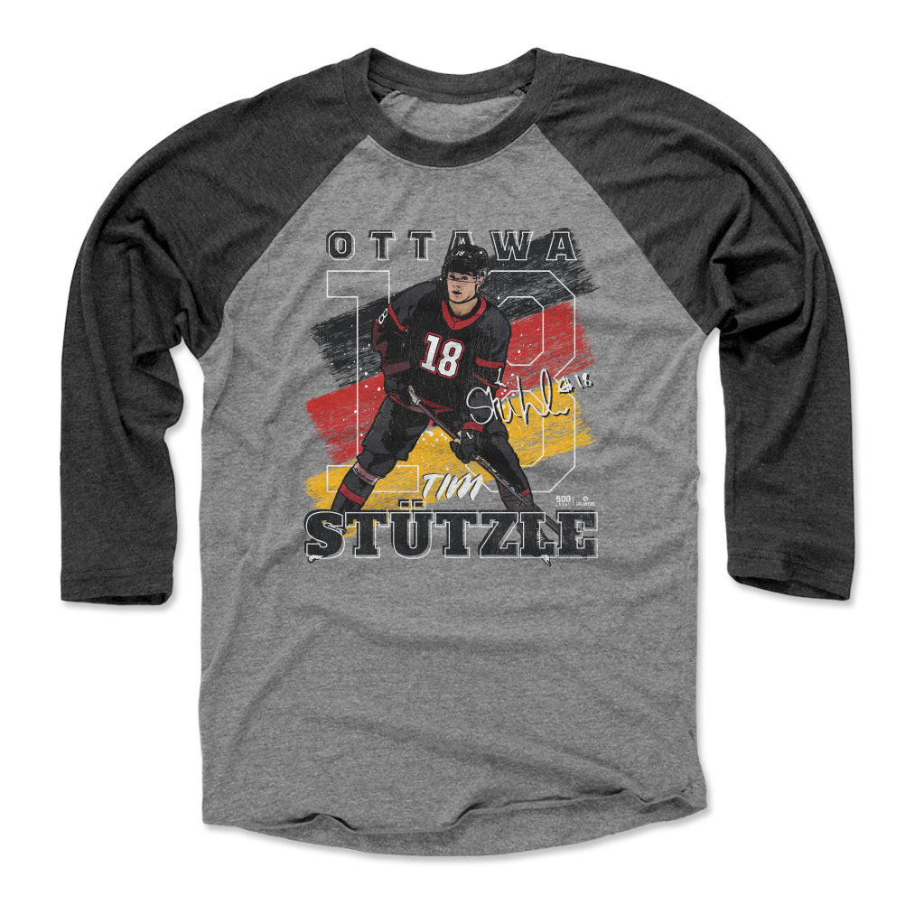 Tim Stutzle Men's Baseball T-Shirt | 500 LEVEL