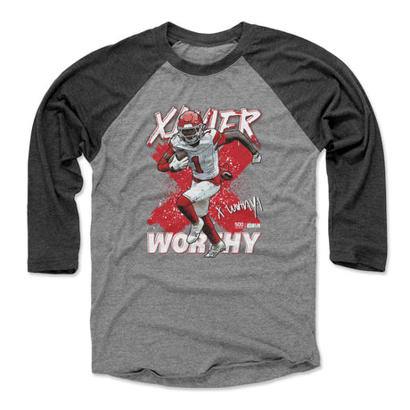 Xavier Worthy Men's Baseball T-Shirt | 500 LEVEL