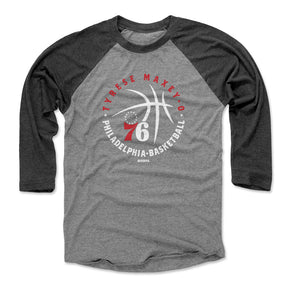 Tyrese Maxey Men's Baseball T-Shirt | 500 LEVEL