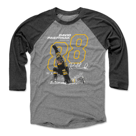 David Pastrnak Men's Baseball T-Shirt | 500 LEVEL