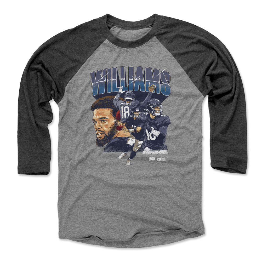 Caleb Williams Men's Baseball T-Shirt | 500 LEVEL