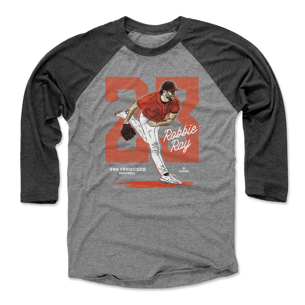 Robbie Ray Men&#39;s Baseball T-Shirt | 500 LEVEL