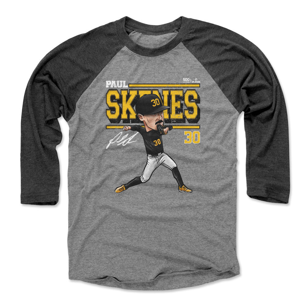 Paul Skenes Men's Baseball T-Shirt | 500 LEVEL