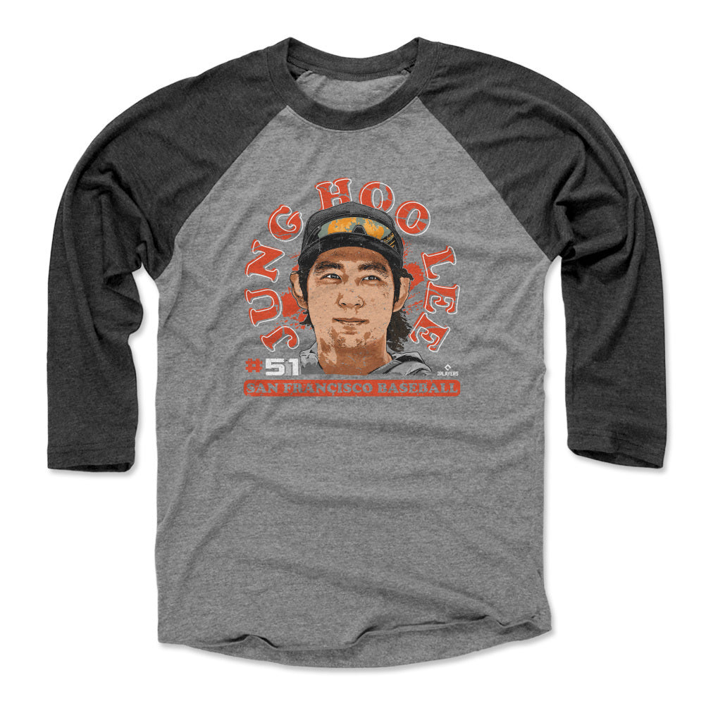 Jung Hoo Lee Men's Baseball T-Shirt | 500 LEVEL