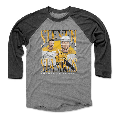 Steven Stamkos Men's Baseball T-Shirt | 500 LEVEL