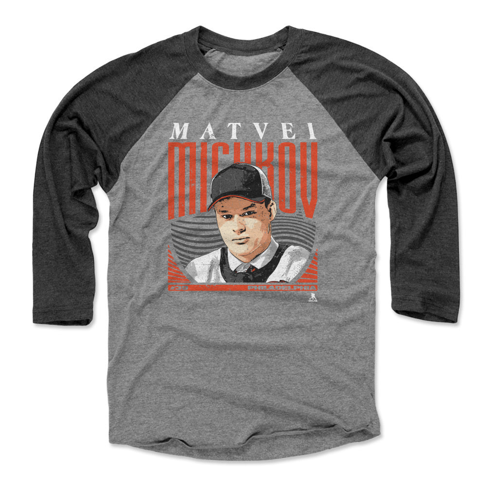 Matvei Michkov Men's Baseball T-Shirt | 500 LEVEL