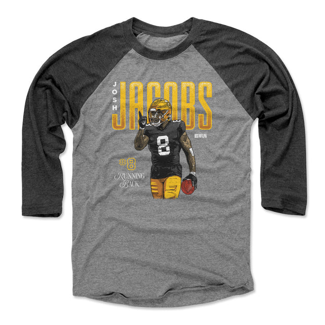 Josh Jacobs Men's Baseball T-Shirt | 500 LEVEL