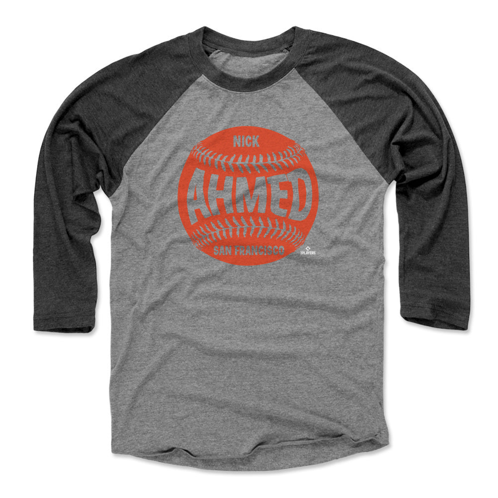 Nick Ahmed Men&#39;s Baseball T-Shirt | 500 LEVEL
