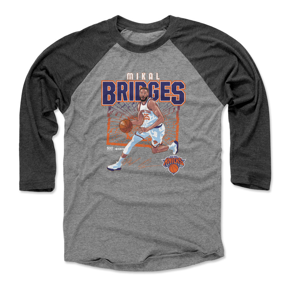 Mikal Bridges Men's Baseball T-Shirt | 500 LEVEL
