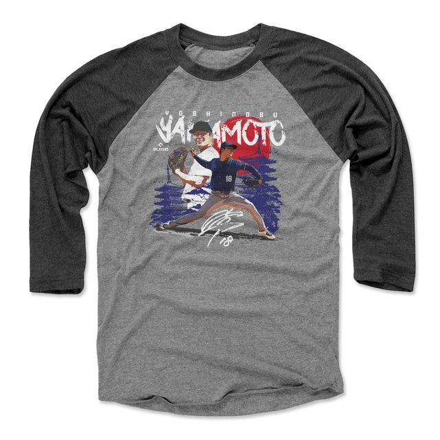 Yoshinobu Yamamoto Men's Baseball T-Shirt | 500 LEVEL