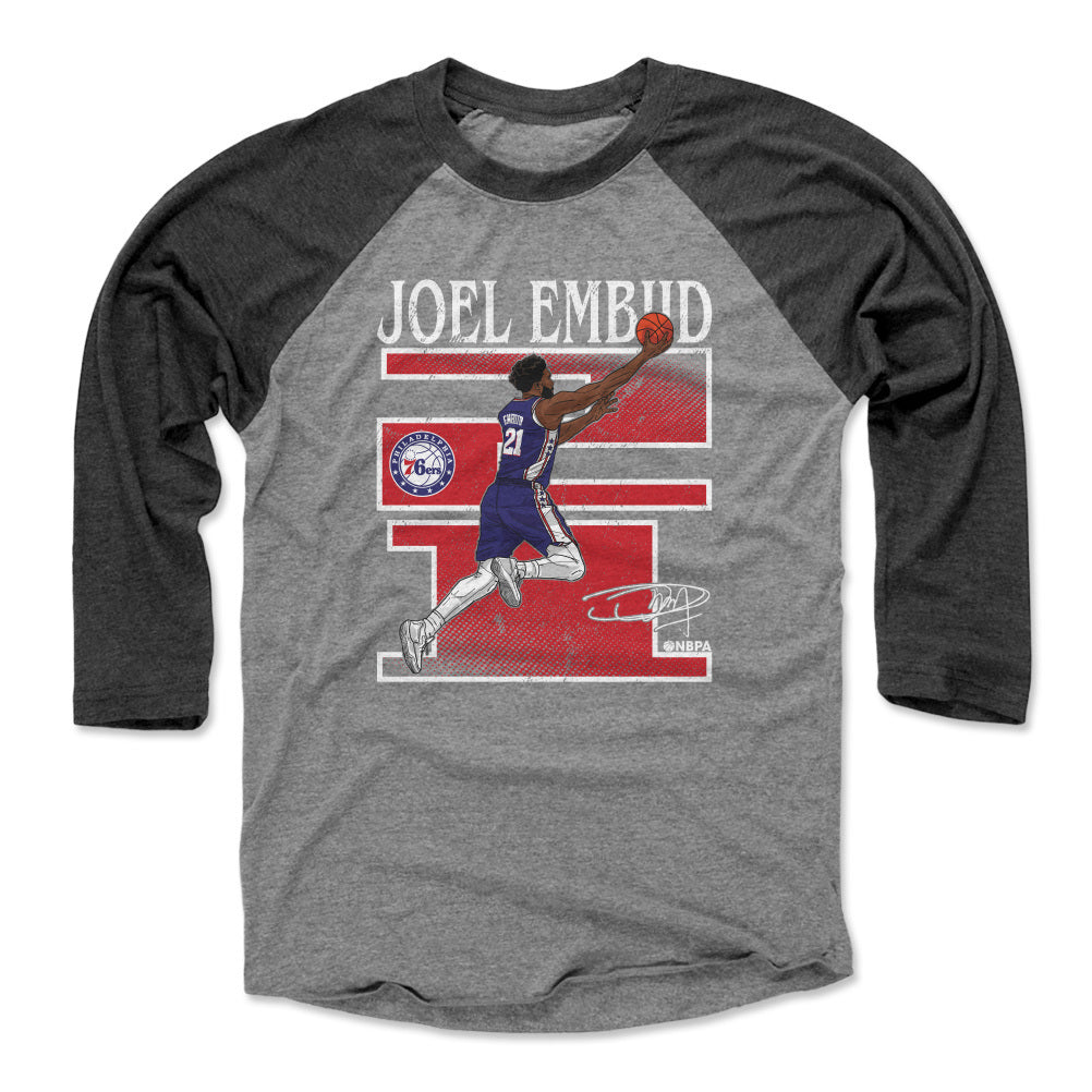 Joel Embiid Men's Baseball T-Shirt | 500 LEVEL