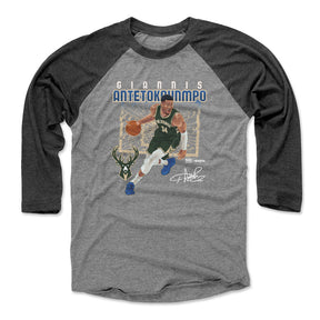 Giannis Antetokounmpo Men's Baseball T-Shirt | 500 LEVEL
