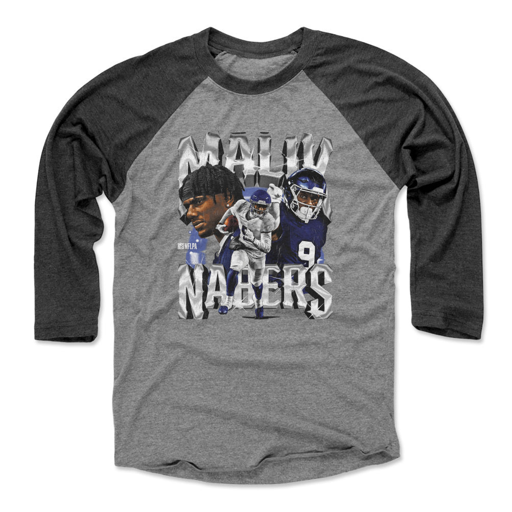 Malik Nabers Men's Baseball T-Shirt | 500 LEVEL