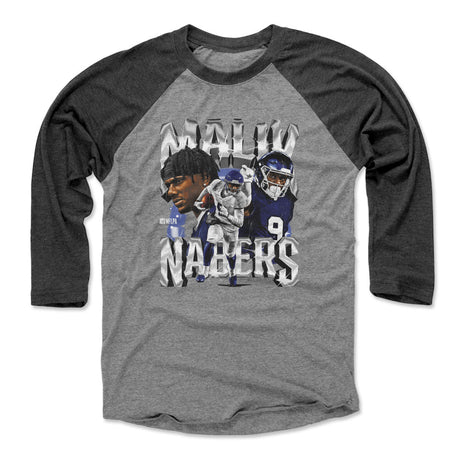 Malik Nabers Men's Baseball T-Shirt | 500 LEVEL