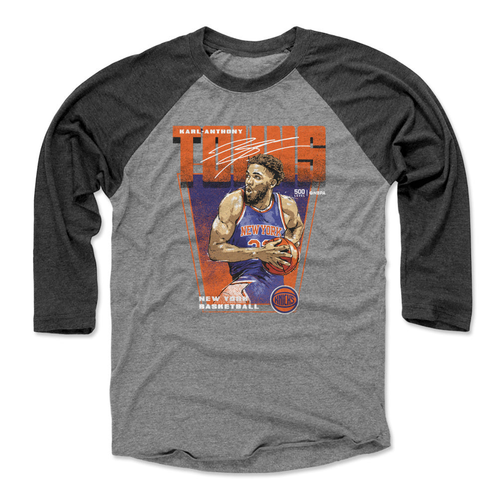 Karl-Anthony Towns Men's Baseball T-Shirt | 500 LEVEL