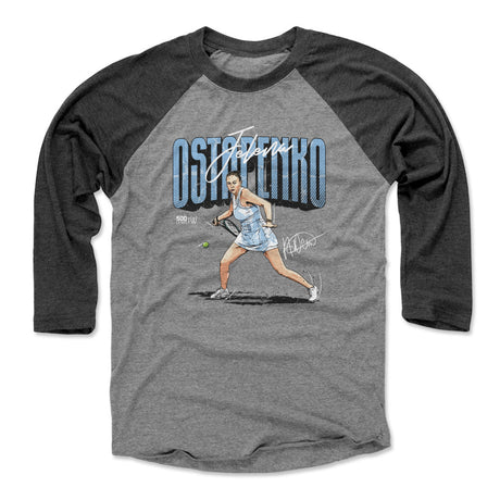 Jelena Ostapenko Men's Baseball T-Shirt | 500 LEVEL