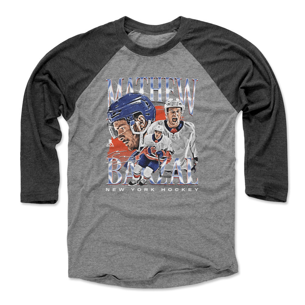 Mathew Barzal Men's Baseball T-Shirt | 500 LEVEL