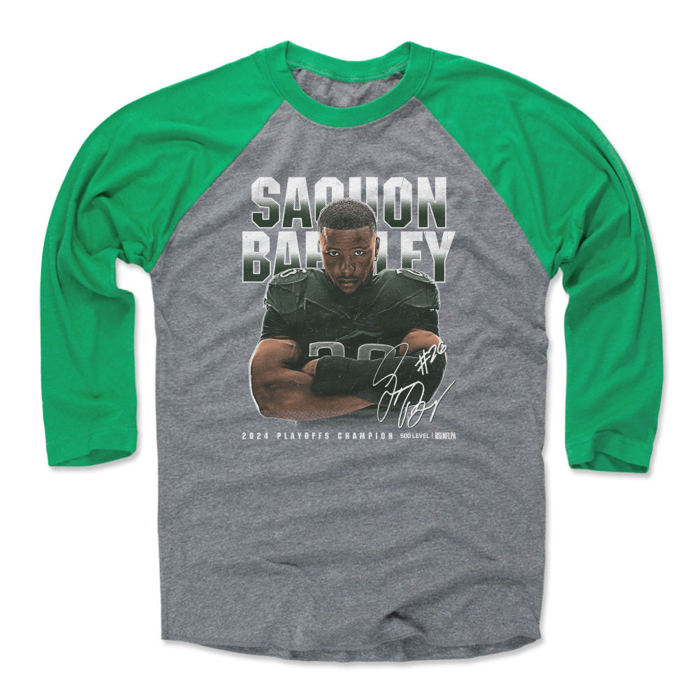 Saquon Barkley Men's Baseball T-Shirt | 500 LEVEL
