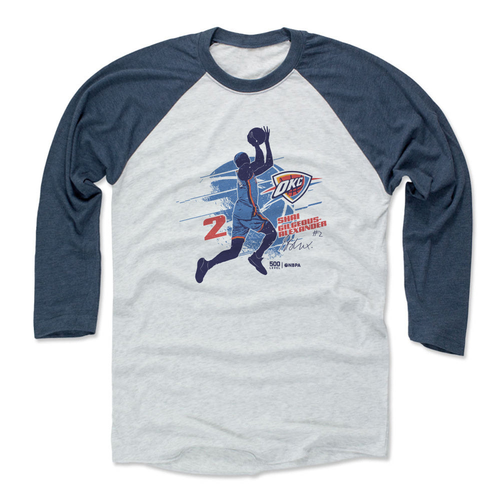 Shai Gilgeous-Alexander Men's Baseball T-Shirt | 500 LEVEL