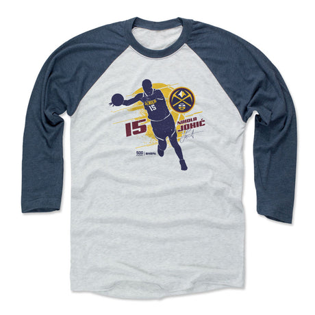 Nikola Jokic Men's Baseball T-Shirt | 500 LEVEL