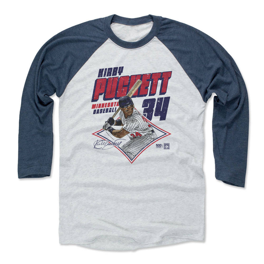 Kirby Puckett Men's Baseball T-Shirt | 500 LEVEL