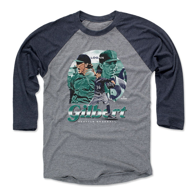 Logan Gilbert Men's Baseball T-Shirt | 500 LEVEL