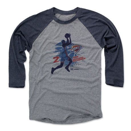Shai Gilgeous-Alexander Men's Baseball T-Shirt | 500 LEVEL