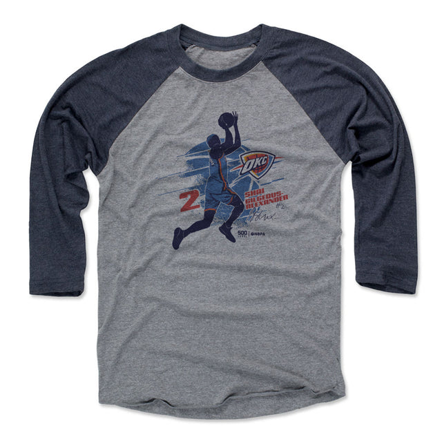 Shai Gilgeous-Alexander Men's Baseball T-Shirt | 500 LEVEL