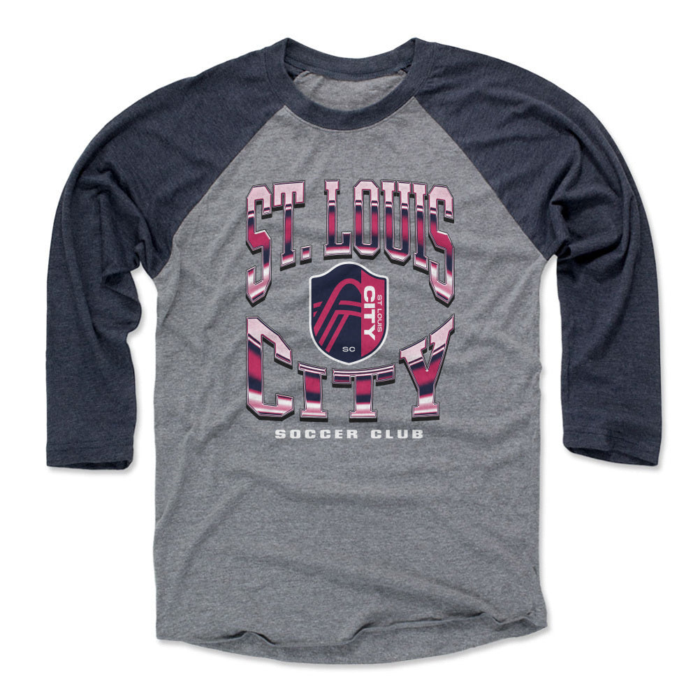 St. Louis City SC Men&#39;s Baseball T-Shirt | 500 LEVEL