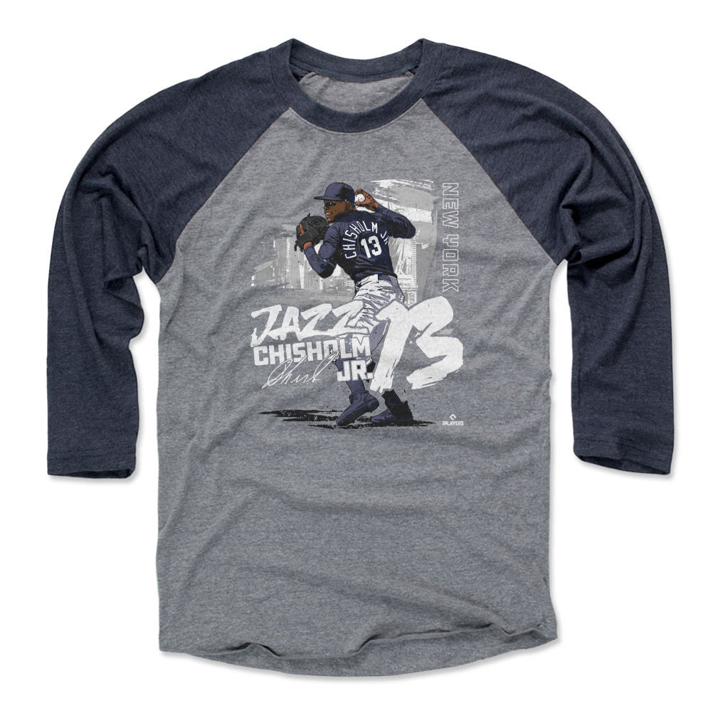 Jazz Chisholm Jr. Men's Baseball T-Shirt | 500 LEVEL