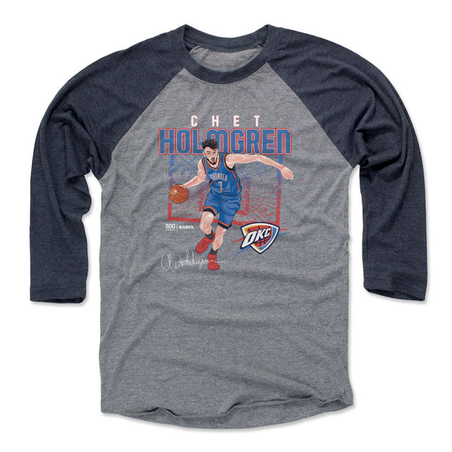 Chet Holmgren Men's Baseball T-Shirt | 500 LEVEL