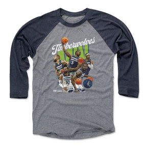 Minnesota Timberwolves Men's Baseball T-Shirt | 500 LEVEL