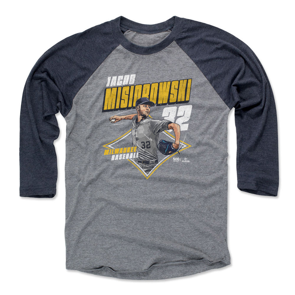 Jacob Misiorowski Men's Baseball T-Shirt | 500 LEVEL