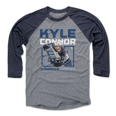 Kyle Connor Men's Baseball T-Shirt | 500 LEVEL