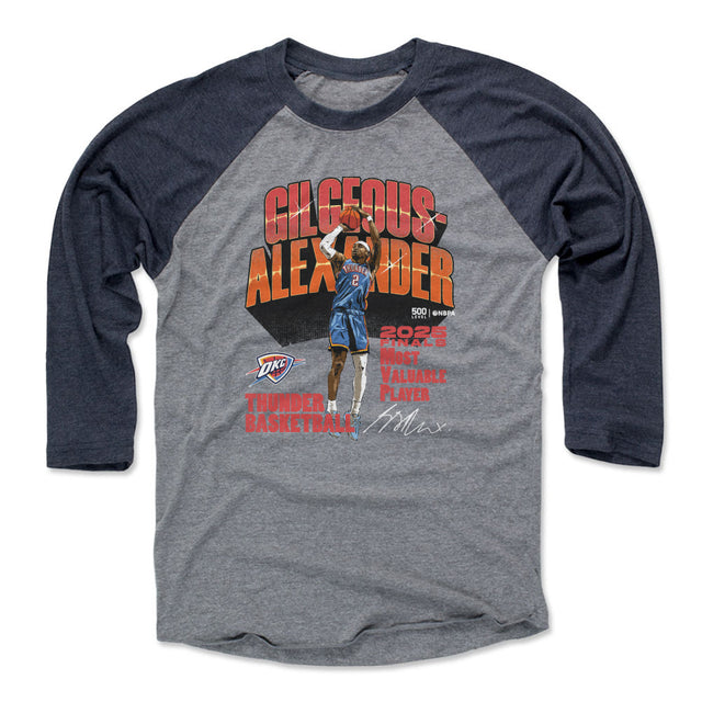 Shai Gilgeous-Alexander Men's Baseball T-Shirt | 500 LEVEL