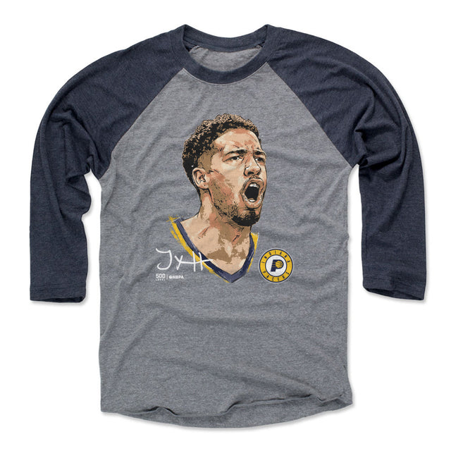 Tyrese Haliburton Men's Baseball T-Shirt | 500 LEVEL