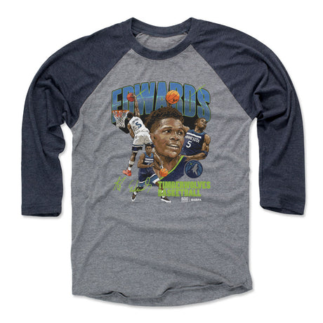 Anthony Edwards Men's Baseball T-Shirt | 500 LEVEL