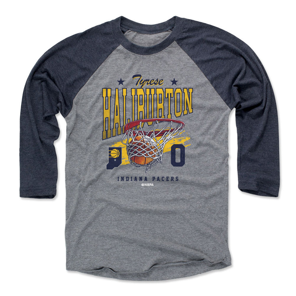 Tyrese Haliburton Men's Baseball T-Shirt | 500 LEVEL