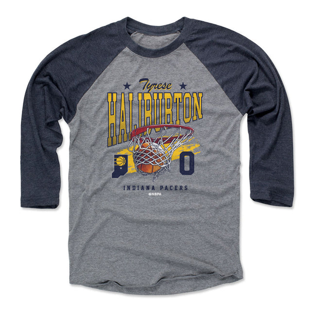 Tyrese Haliburton Men's Baseball T-Shirt | 500 LEVEL