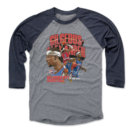 Shai Gilgeous-Alexander Men's Baseball T-Shirt | 500 LEVEL