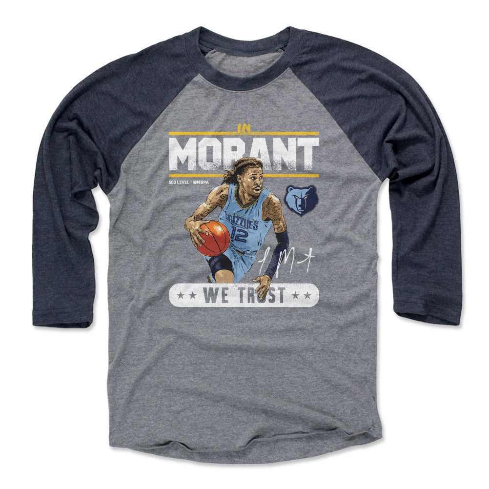 Ja Morant Men's Baseball T-Shirt | 500 LEVEL