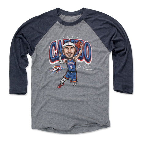Alex Caruso Men's Baseball T-Shirt | 500 LEVEL