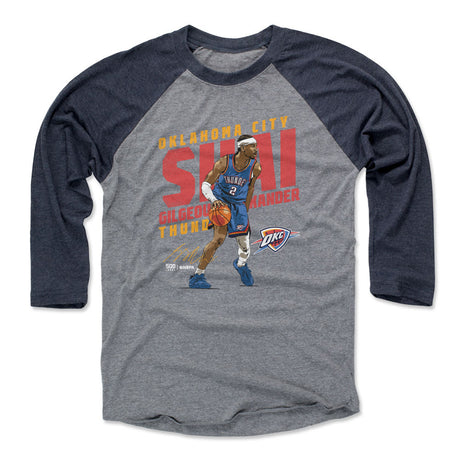 Shai Gilgeous-Alexander Men's Baseball T-Shirt | 500 LEVEL