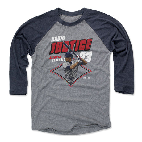 David Justice Men's Baseball T-Shirt | 500 LEVEL