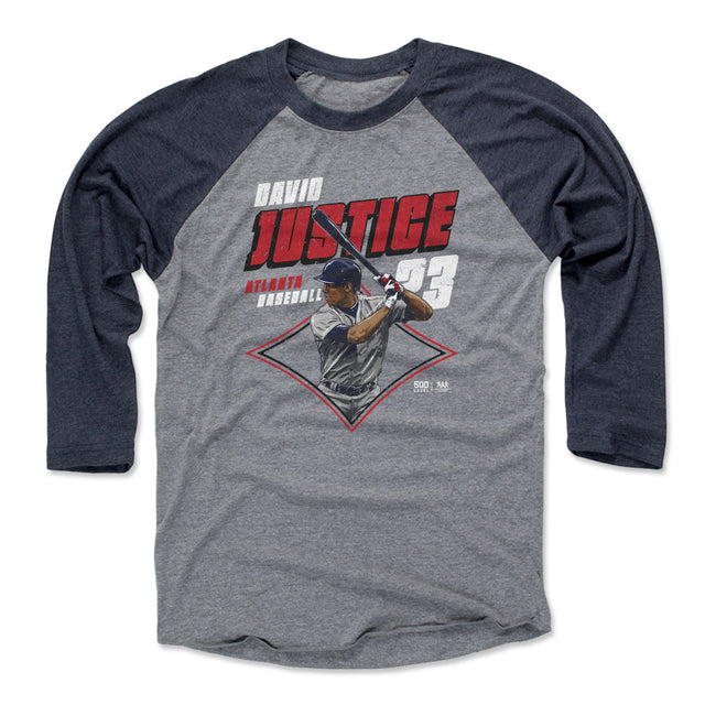 David Justice Men's Baseball T-Shirt | 500 LEVEL